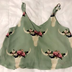 floral tank